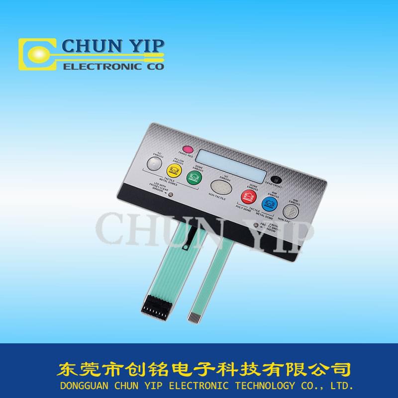 雙斑馬線薄膜開關(guān)